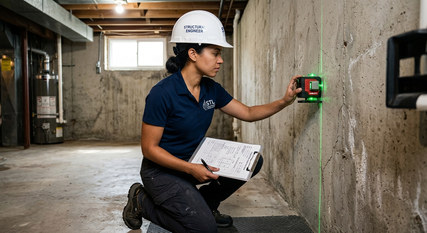 Foundation Inspection and Diagnosis St. Louis - professional service image 1