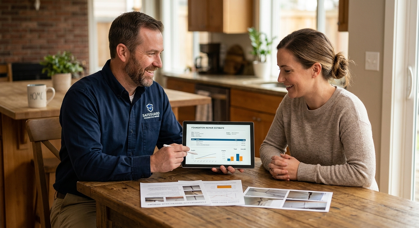 Free Foundation Repair Estimate - professional service image 1