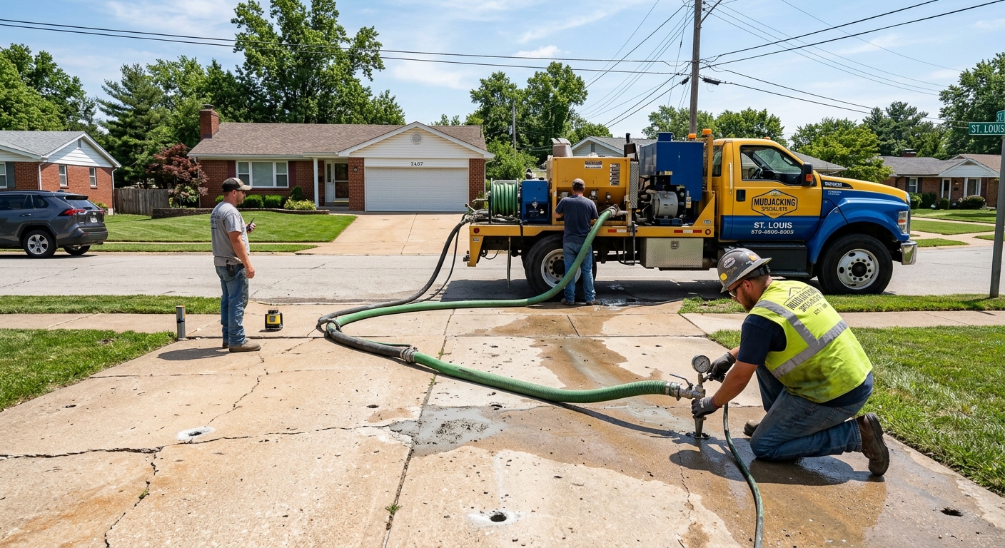 Mudjacking Concrete Near Me - professional service image 1